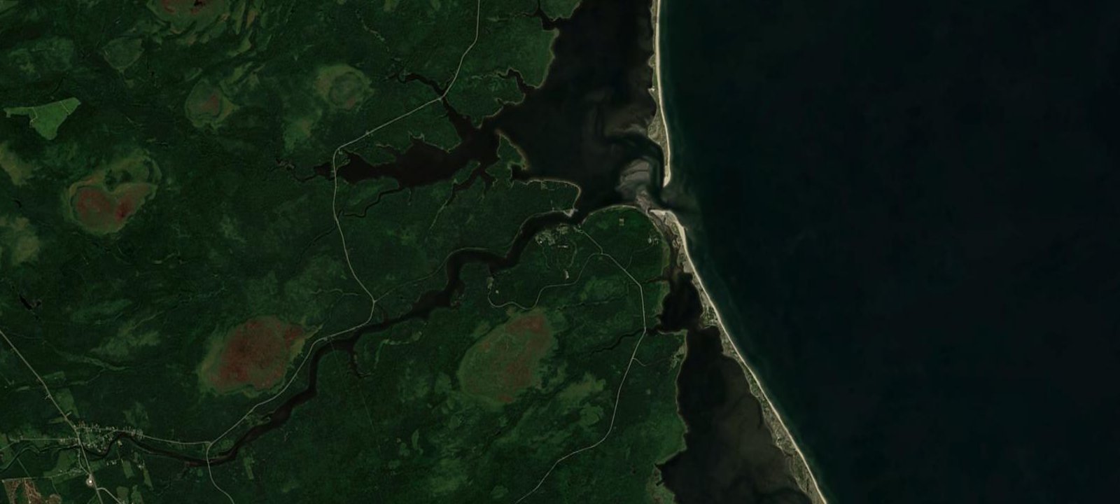 Map of South Kouchibouguac Campground
