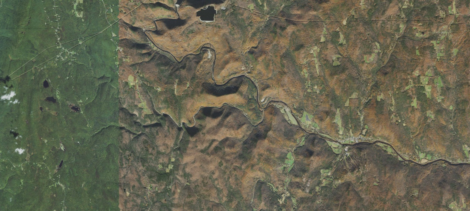 Map of Great Pines Camping Area