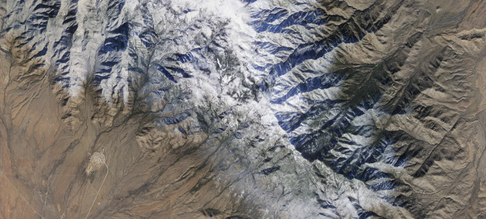 Map of Snow Flat Dispersed Camping Area