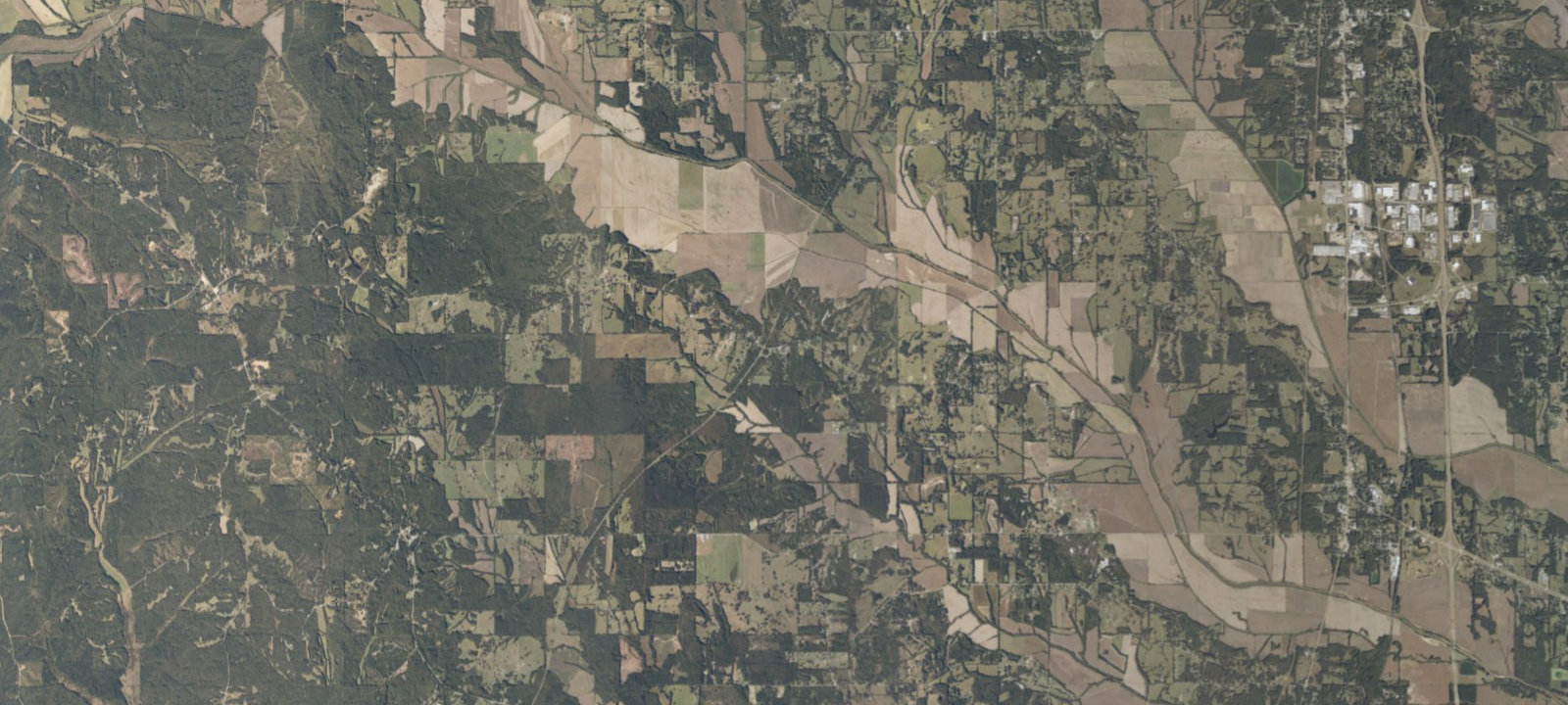 Map of Natchez Trace RV Park