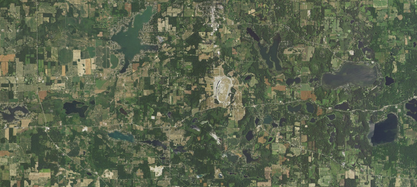 Map of Northwoods, Northfield