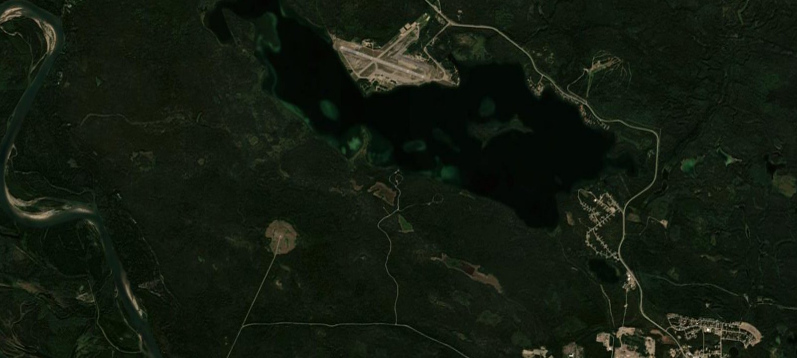 Map of Watson Lake Campground