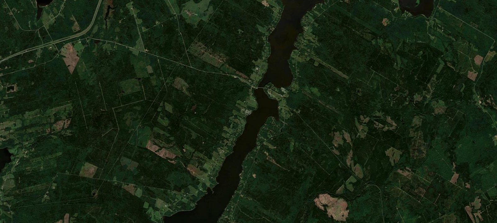 Map of Cambridge Narrows Campground