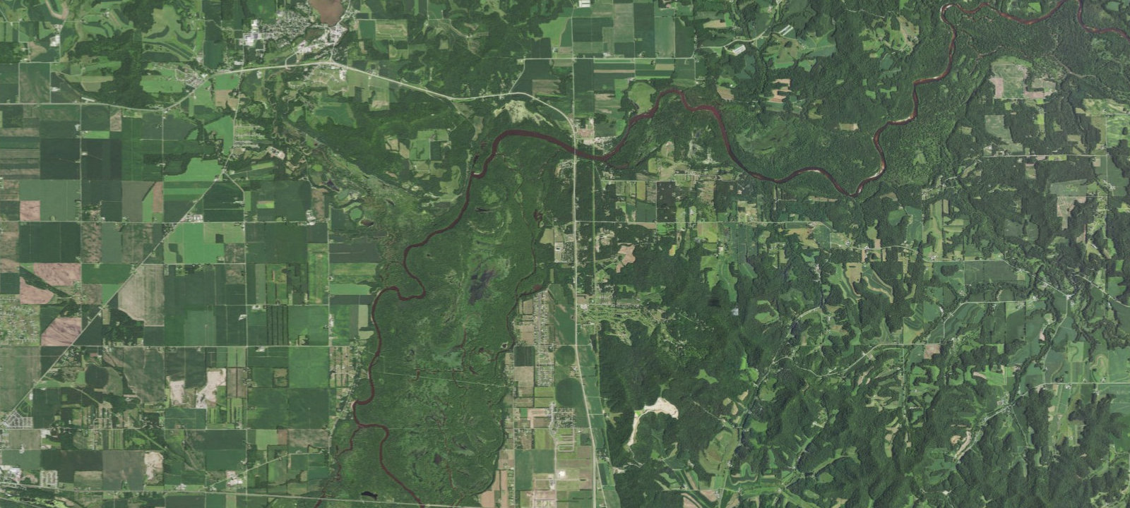 Map of Whispering Pines Campground