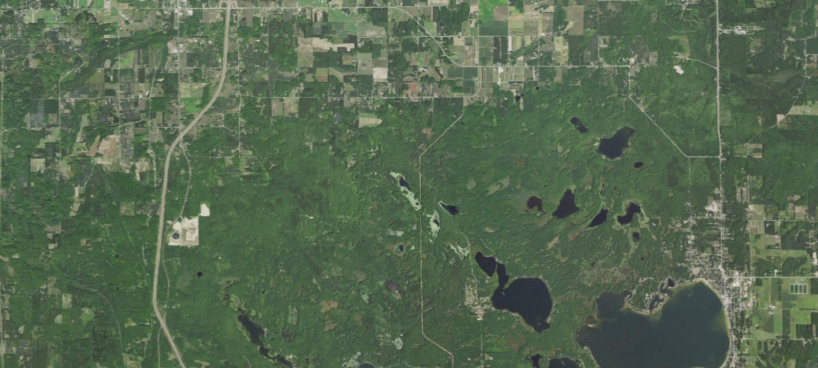 Map of Whitlock Lake Campground