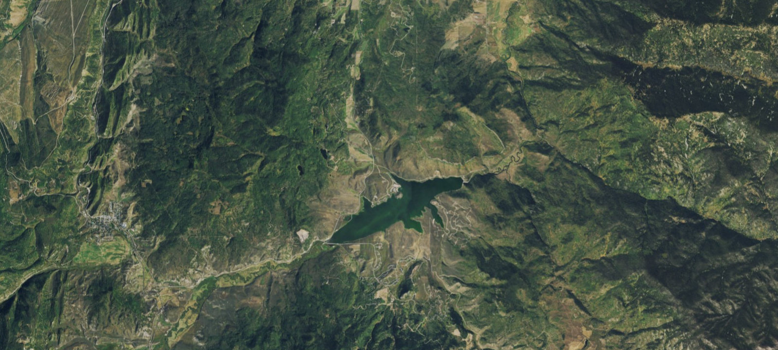 Map of Harding Spur Campground