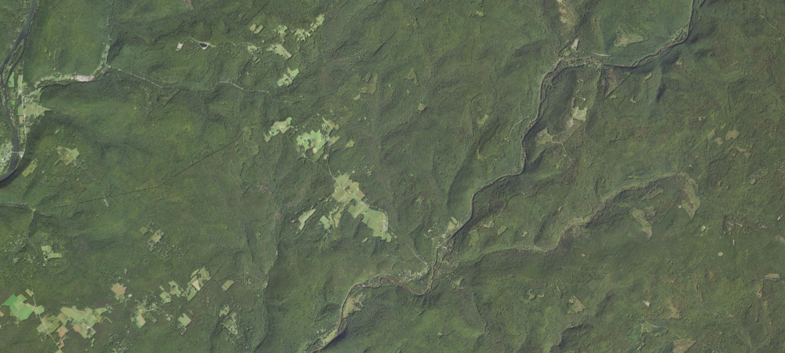 Map of East Fork Campsite