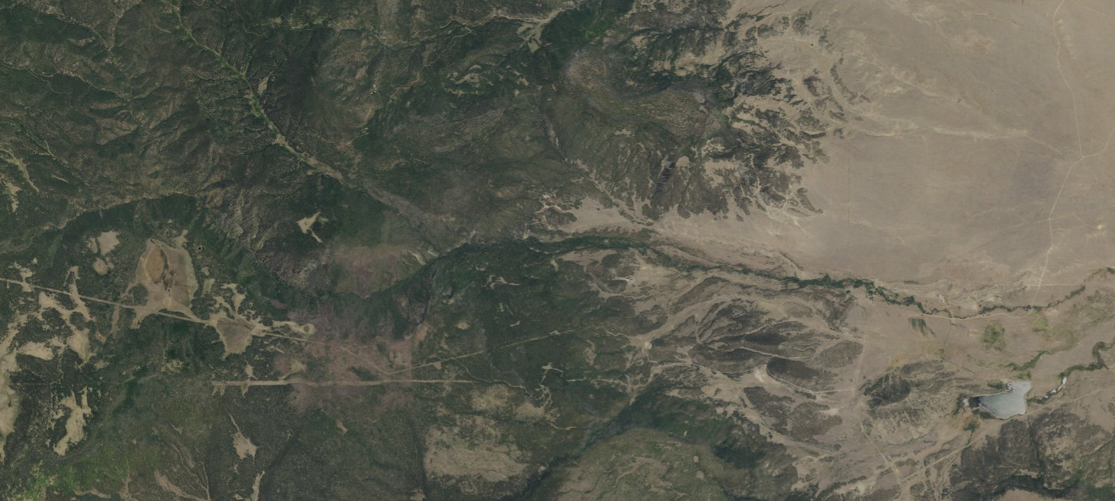 Map of Rayado River Camp