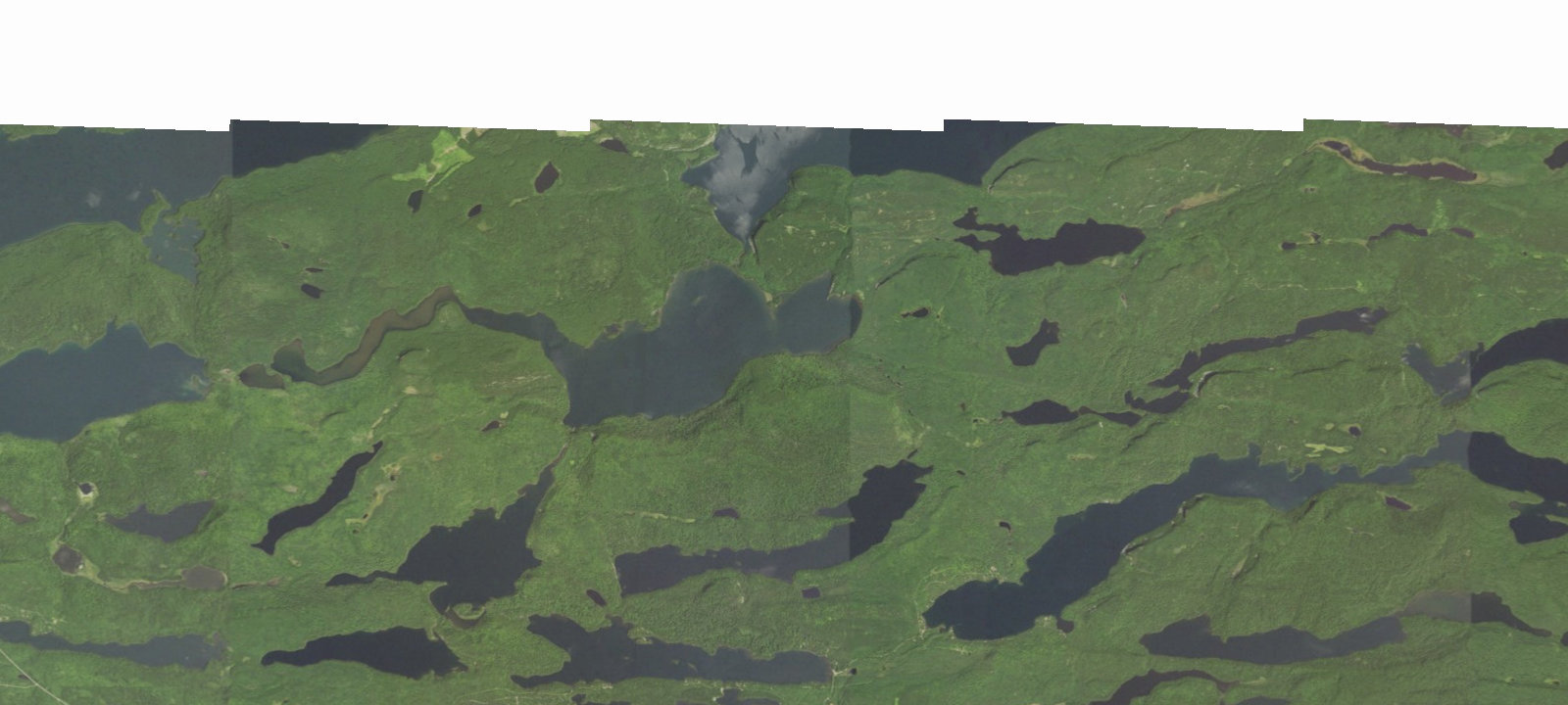 Map of Rose Lake East camp site