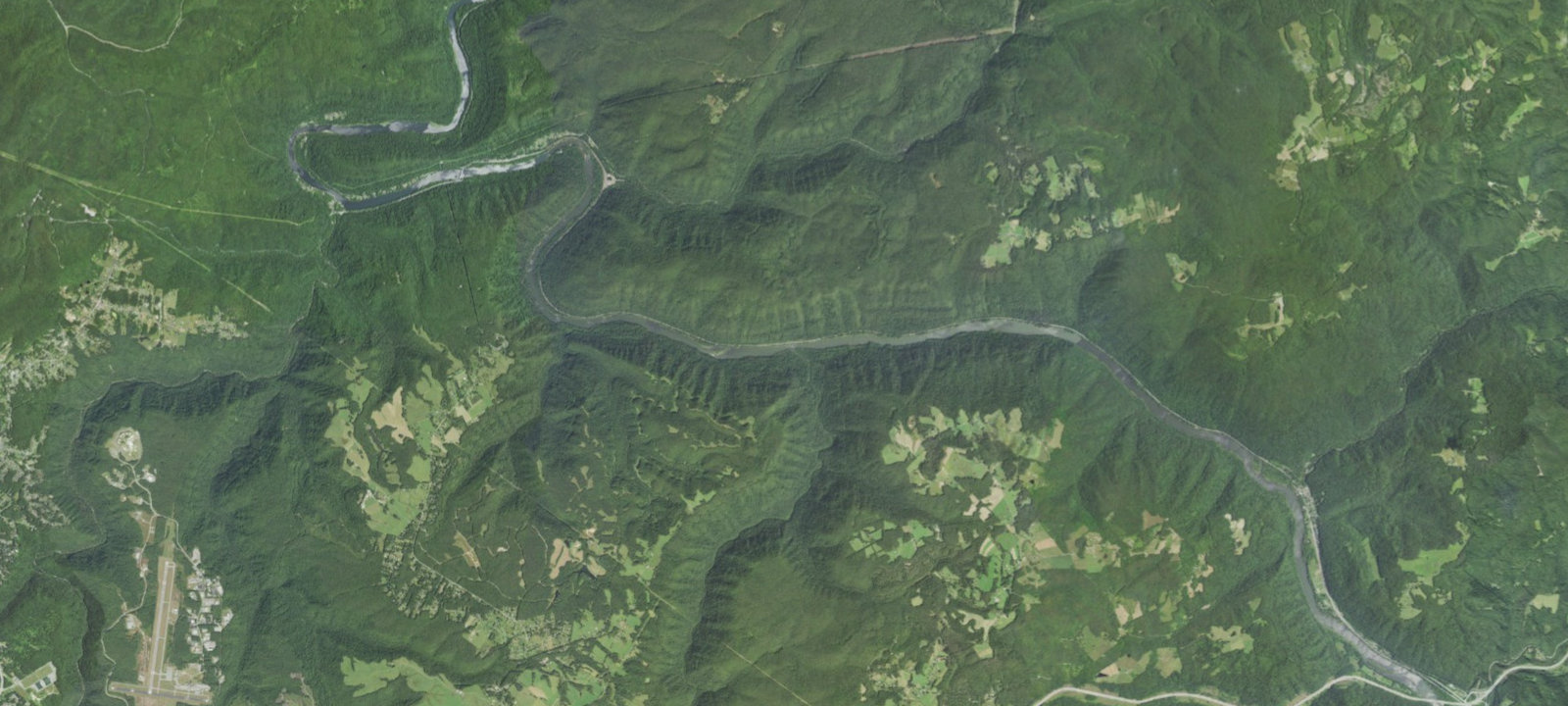 Map of Glade Creek Campground