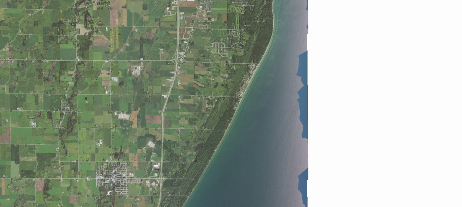 Map of Kohler-Andrae State Park Campground
