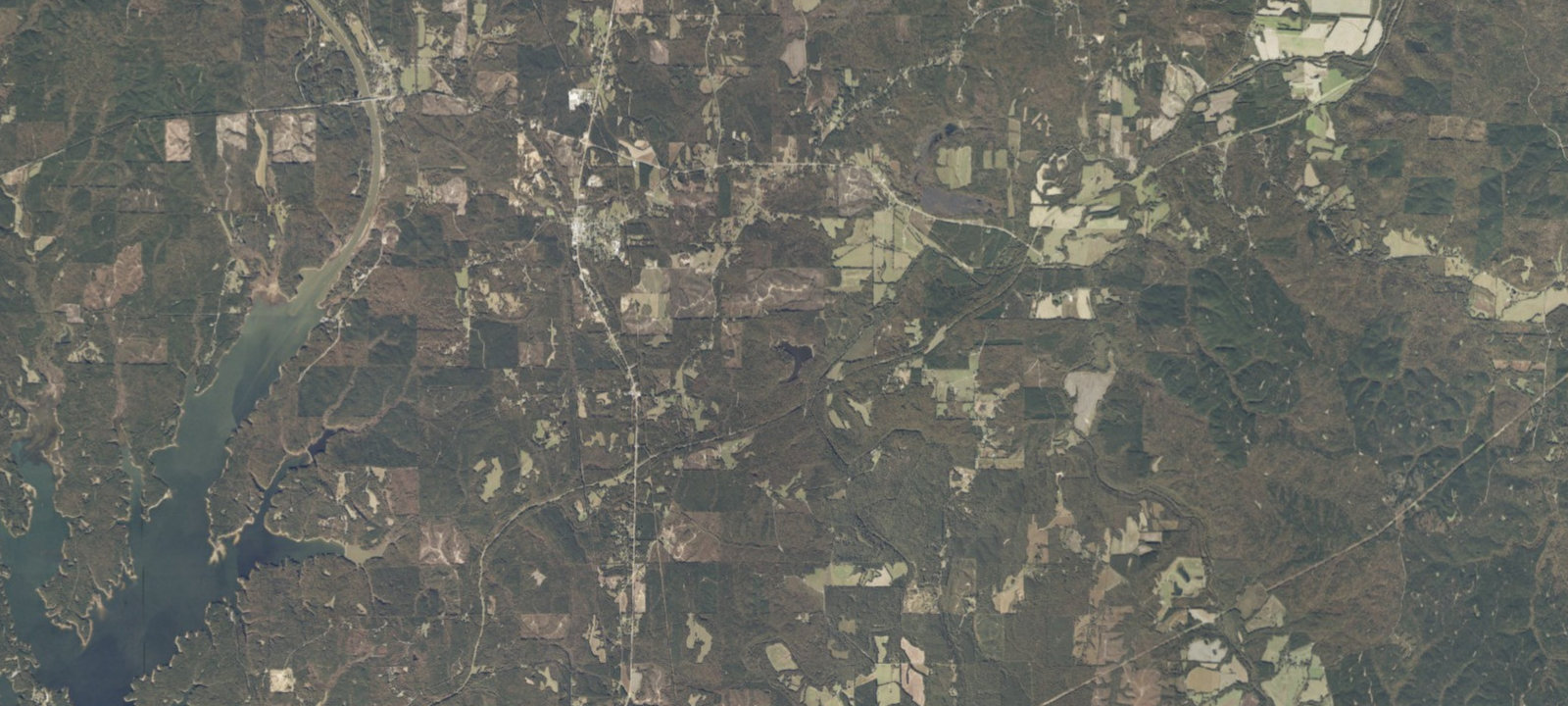 Map of Tishomingo State Park Campground