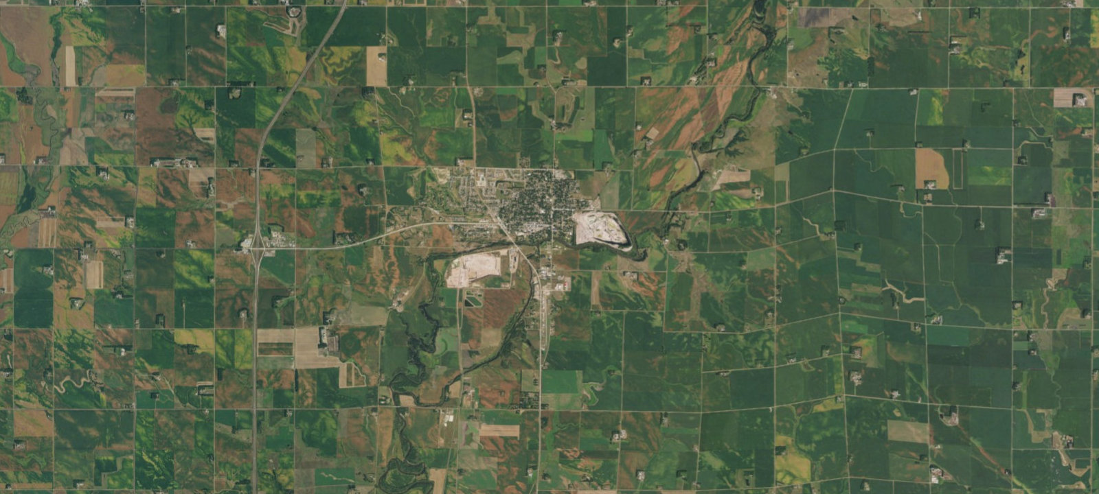 Map of City of Dell Rapids Campground