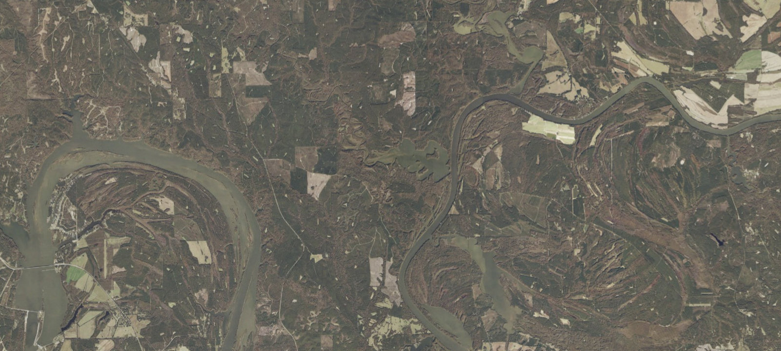 Map of Chilatchee Creek