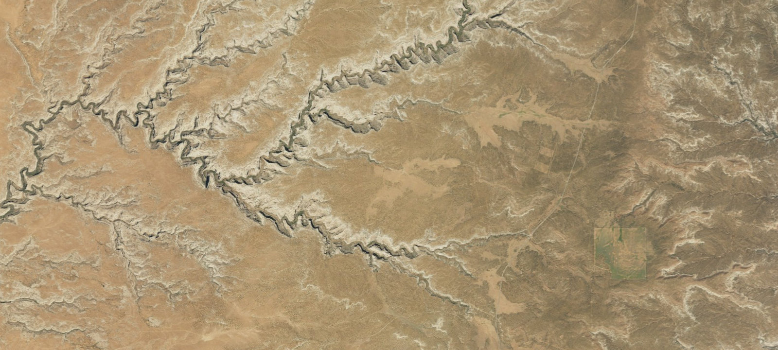 Map of Sheiks Canyon