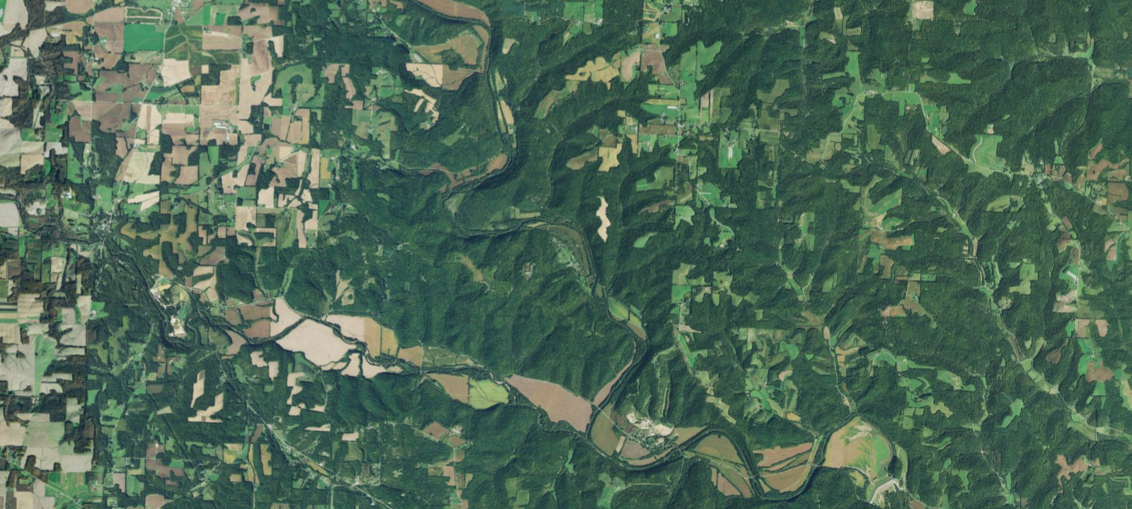 Map of Walhonding Hills Campground
