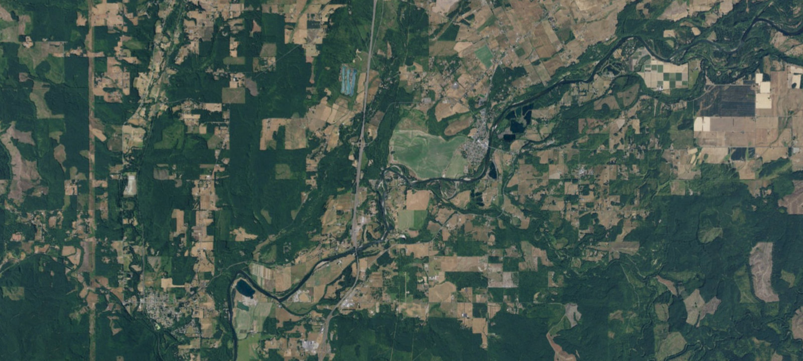Map of Cowlitz Shores Campers Club RV Park