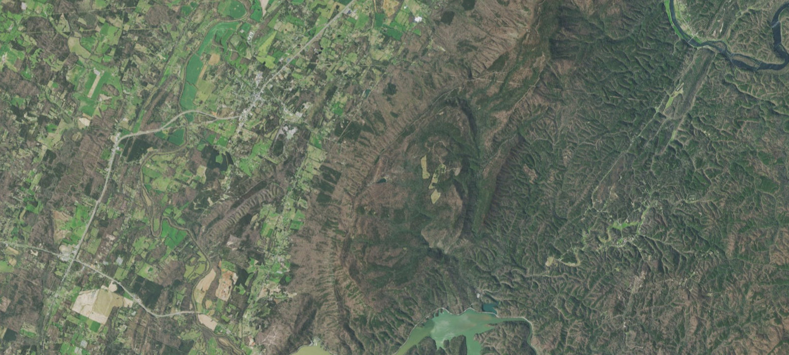 Map of Chilhowee Group Camp
