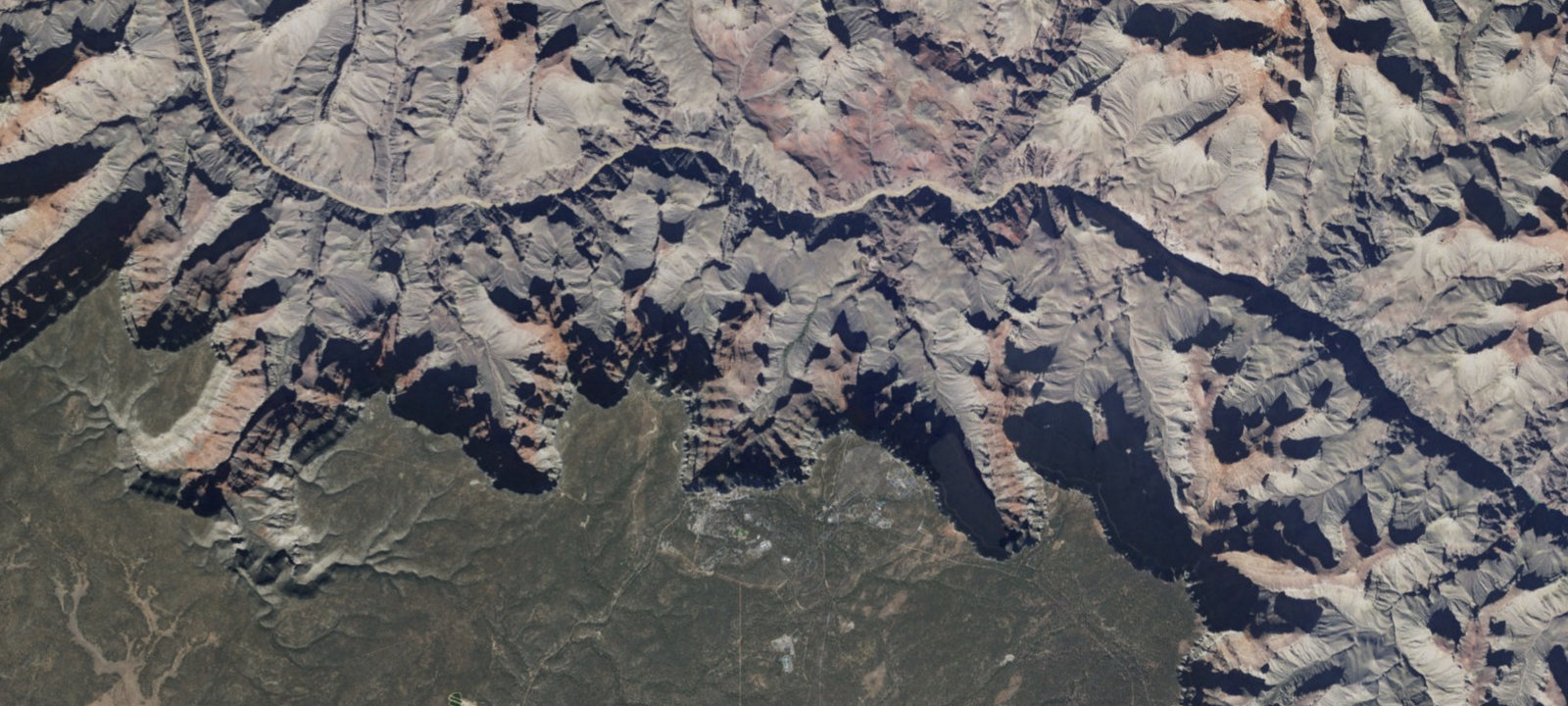 Map of Havasupai Gardens Campground