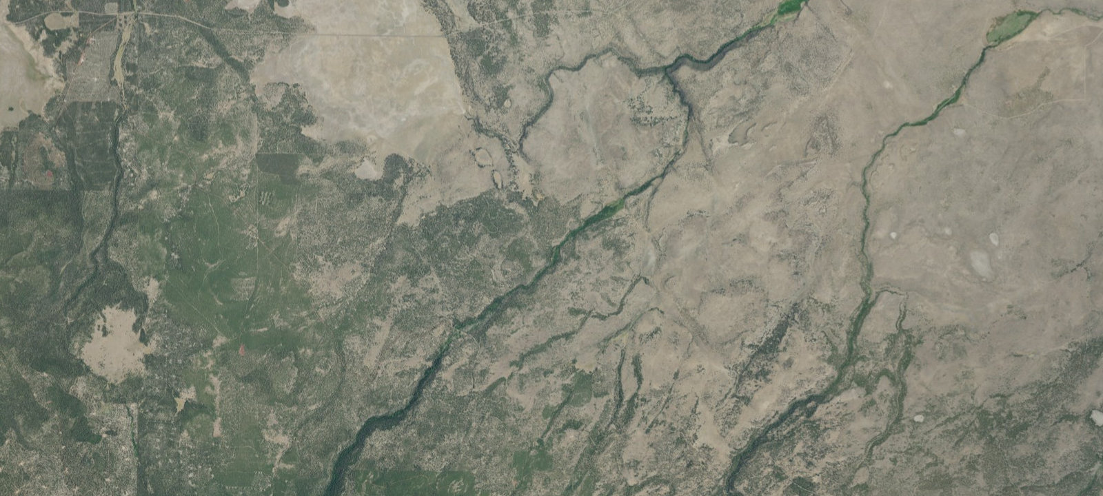 Map of Buck Creek Lower