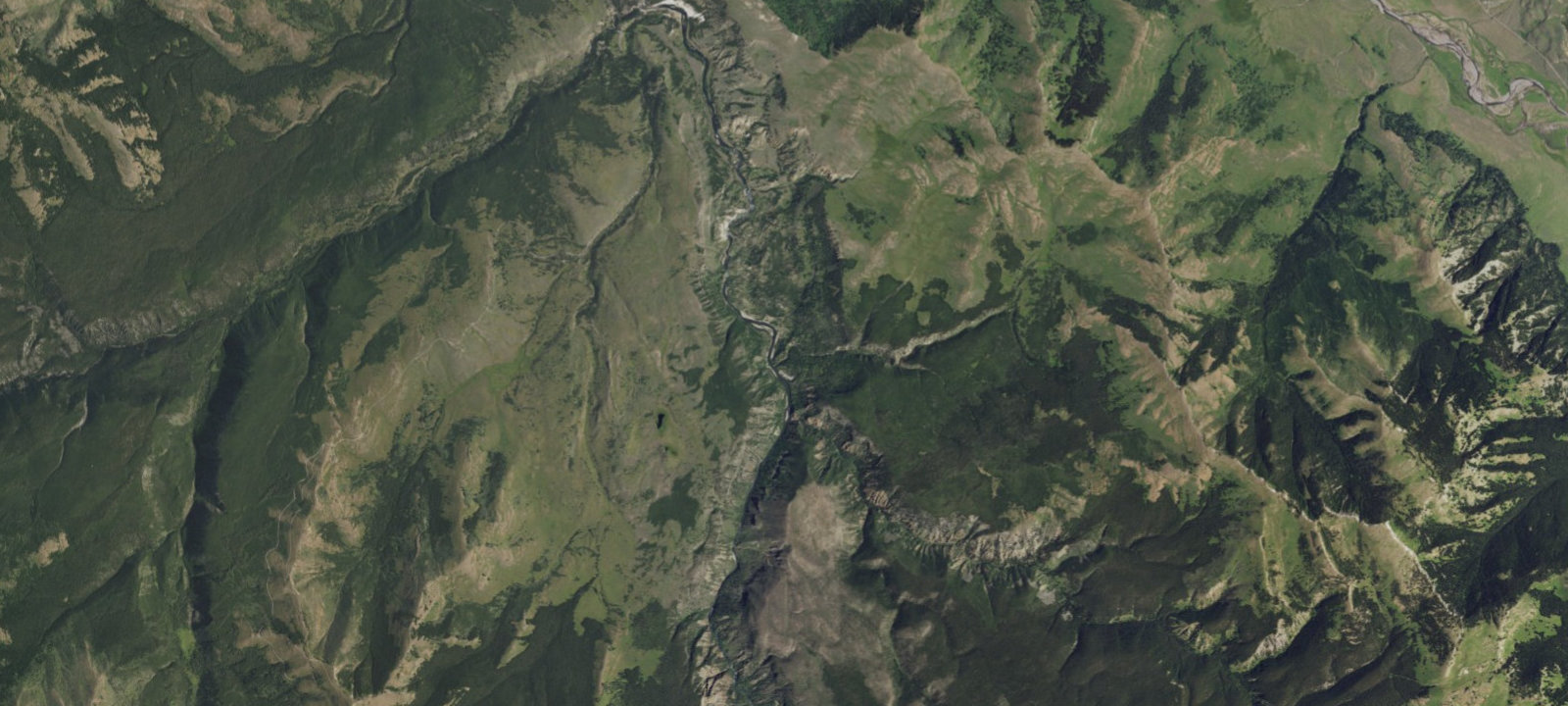 Map of Agate Creek