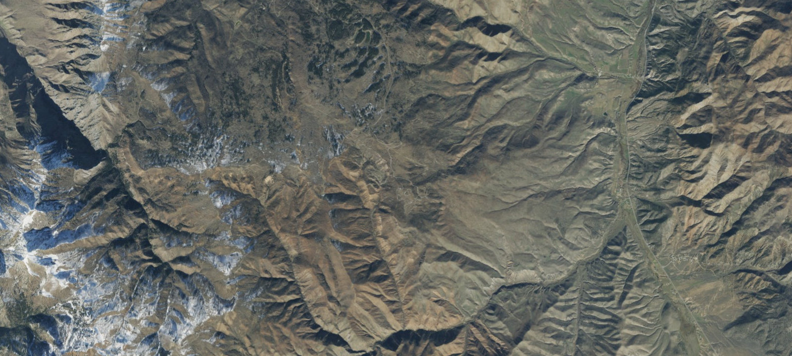 Map of Blackhawk Campground