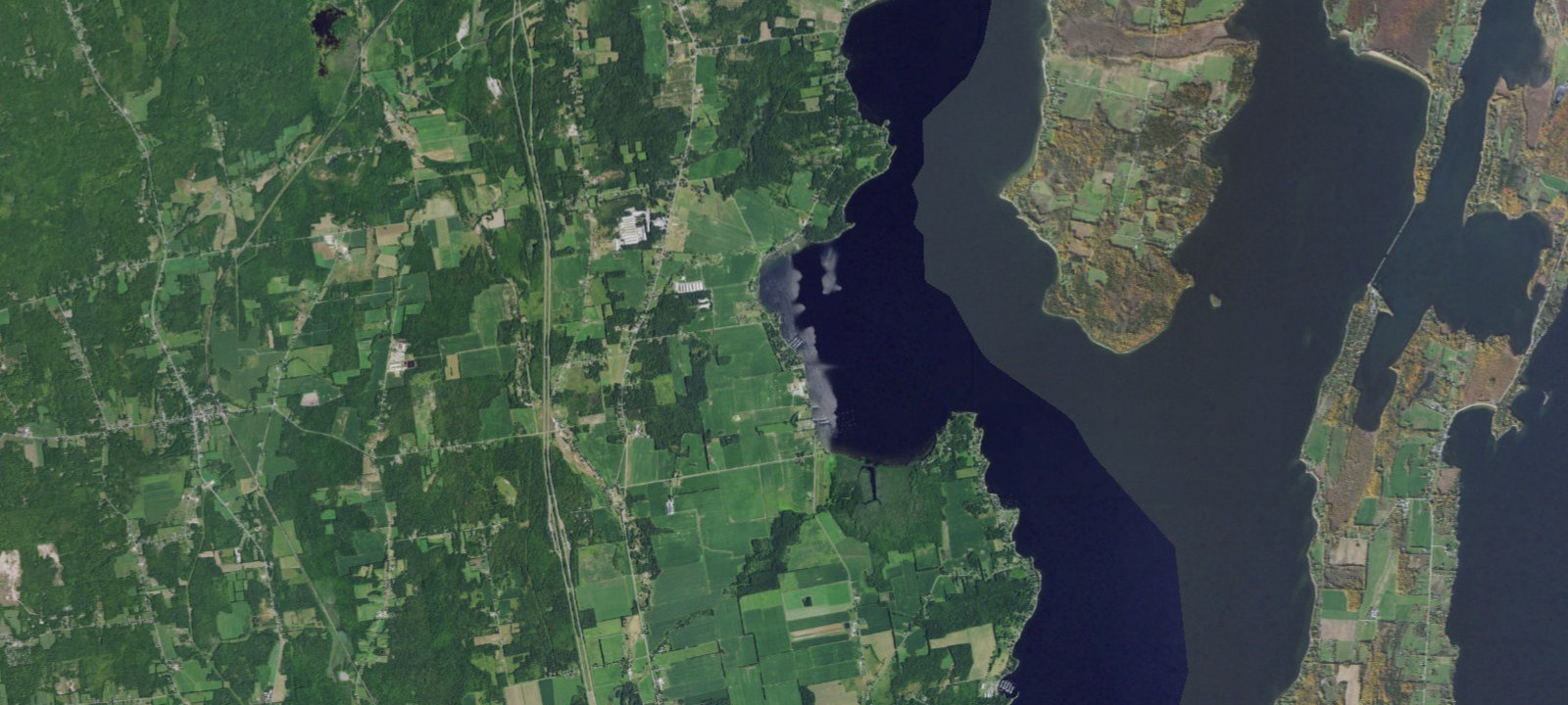 Map of Monty's Bay Campsites