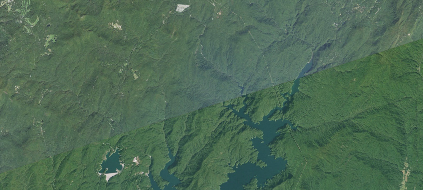Map of Bearcamp Creek Campsite