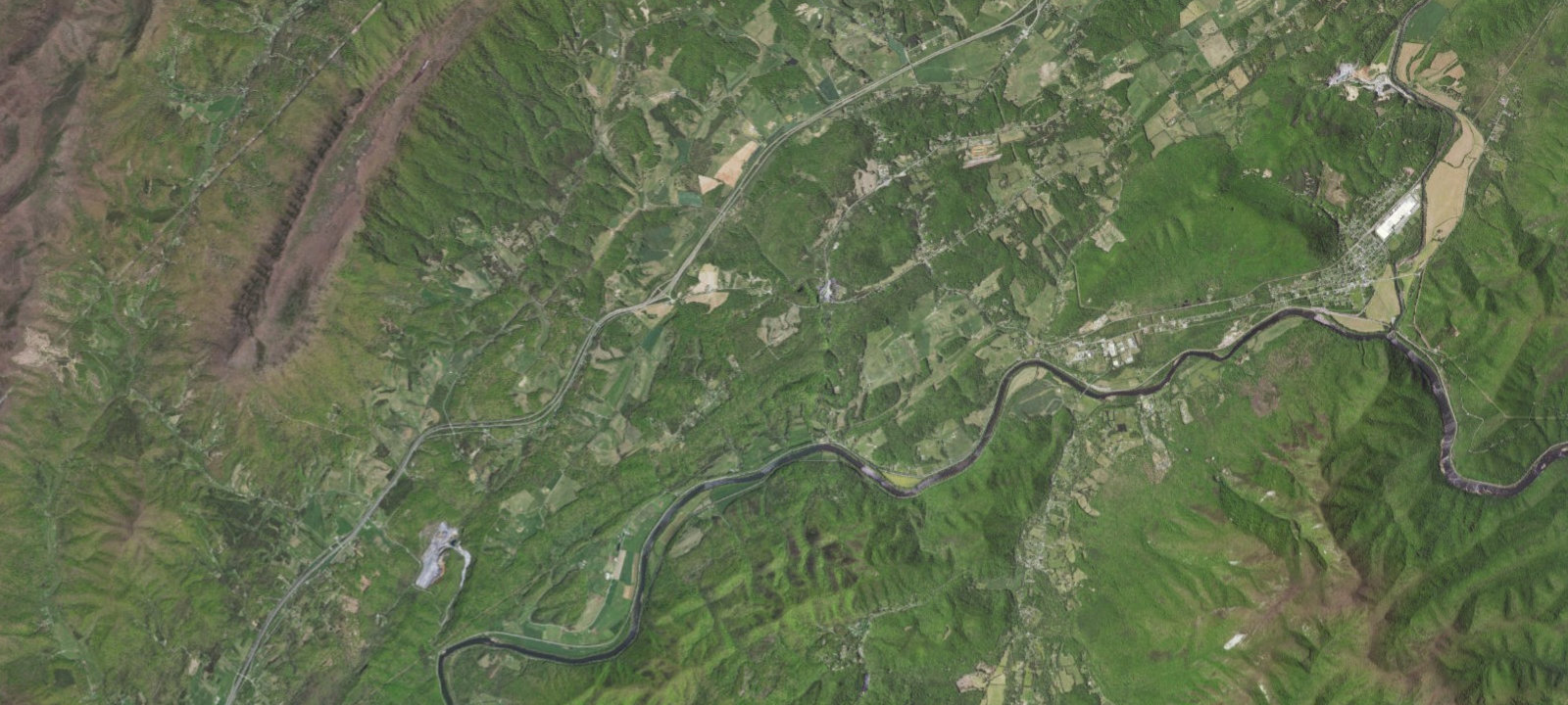 Map of Blue Hollow Campground