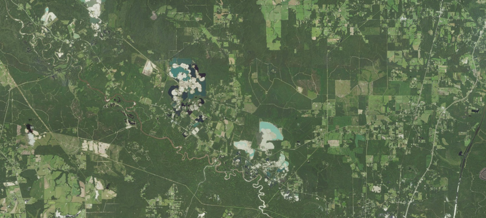 Map of Berry Creek Cabins