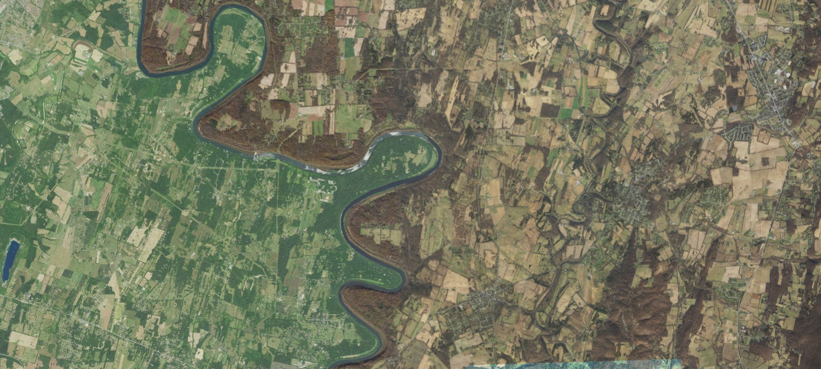 Map of Horseshoe Bend Hiker-Biker Campsite