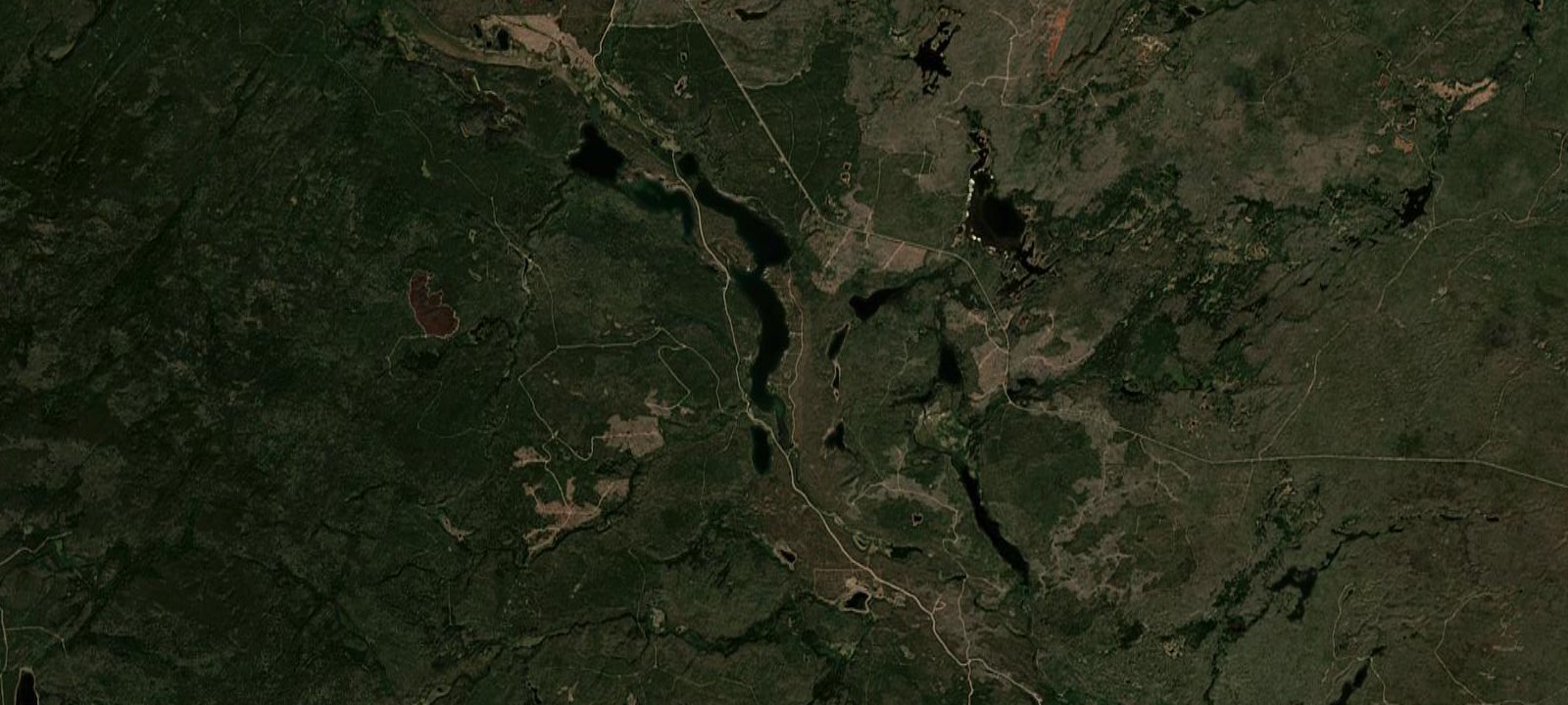 Map of ALEXIS LAKE / Tigulhdzin Recreation Site