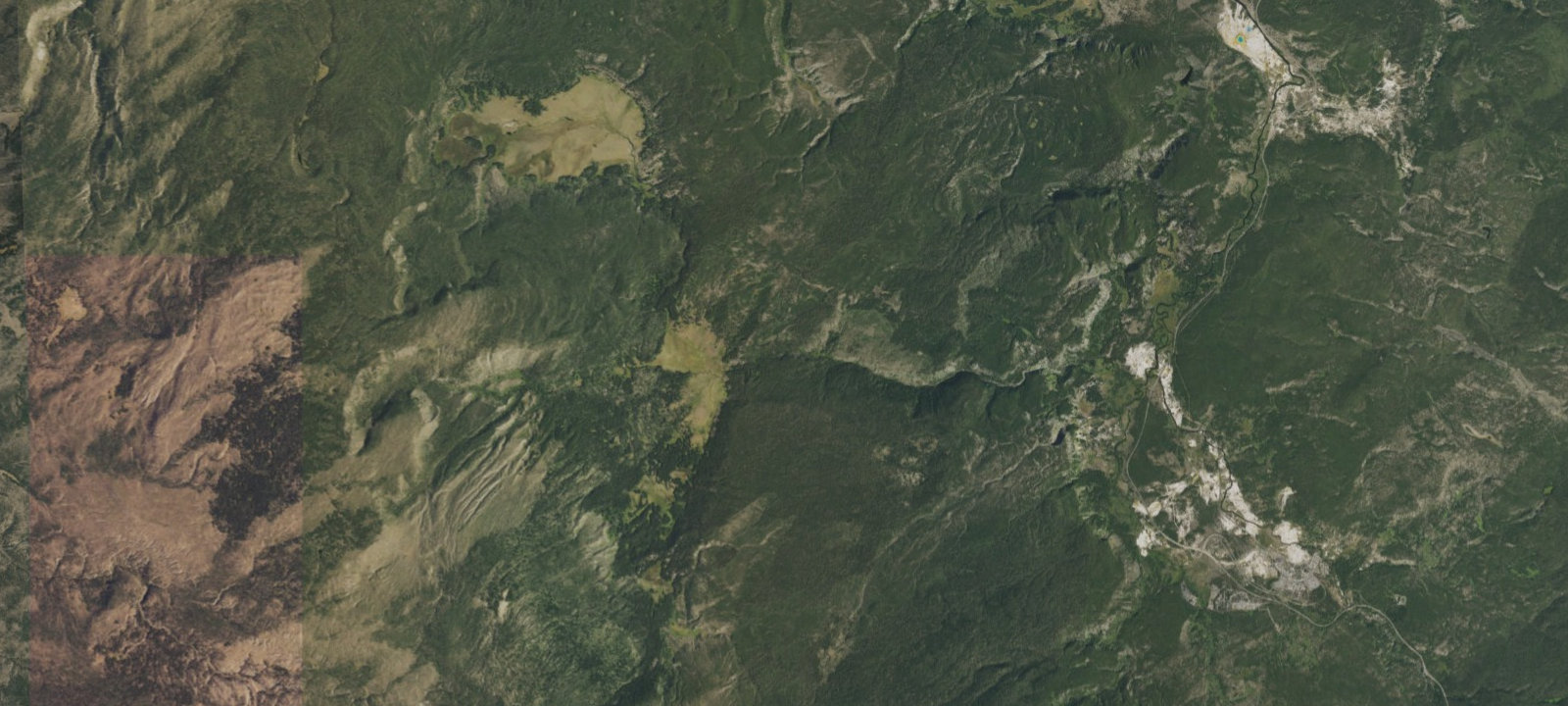 Map of Firehole Falls