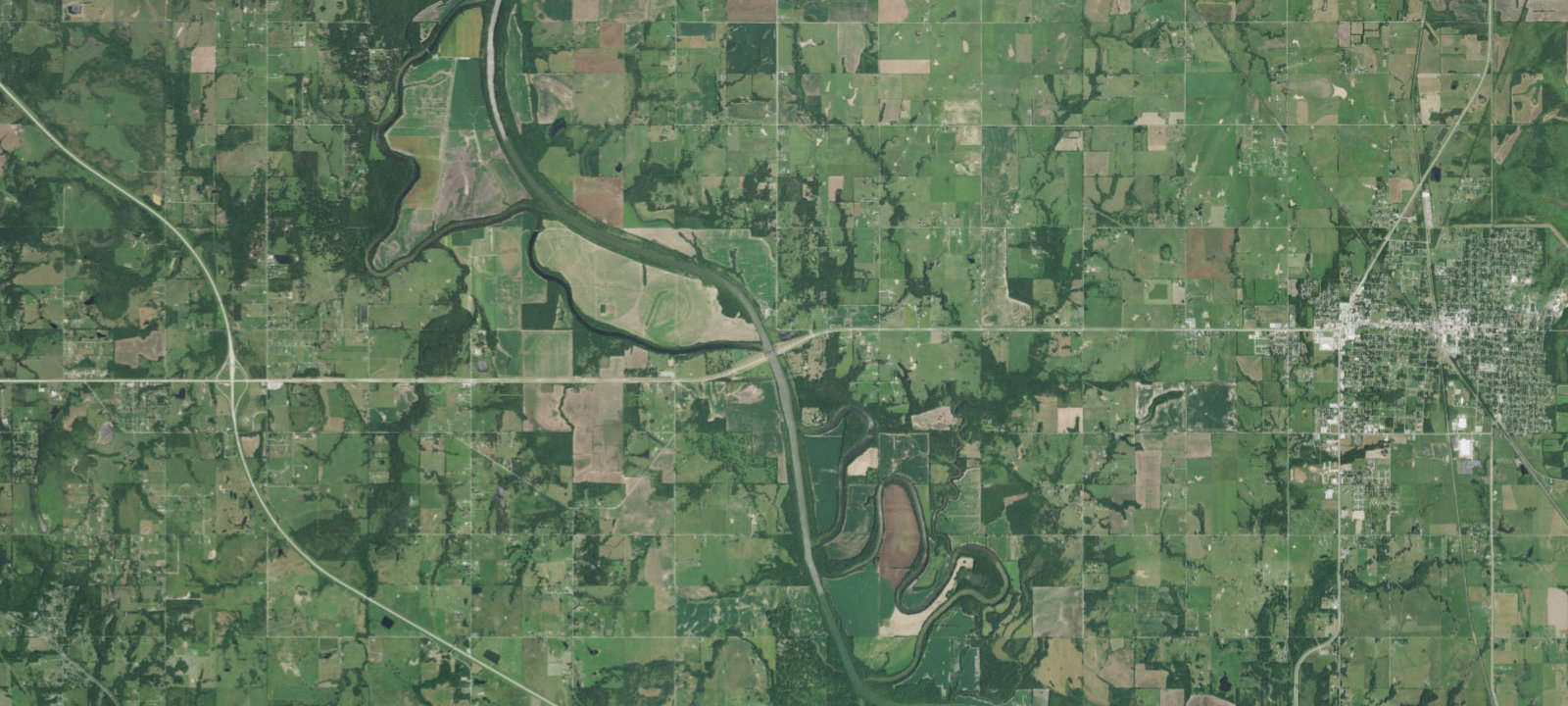Map of Afton Landing
