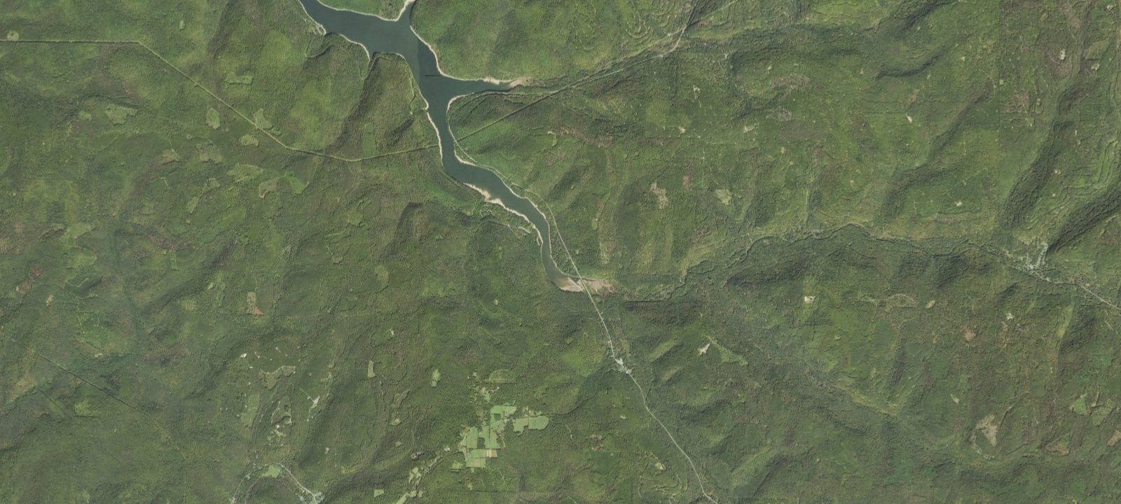 Map of Red Bridge Recreation Area