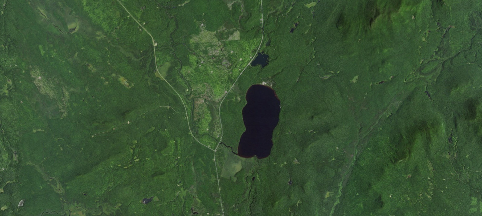 Map of Meacham Lake Campground