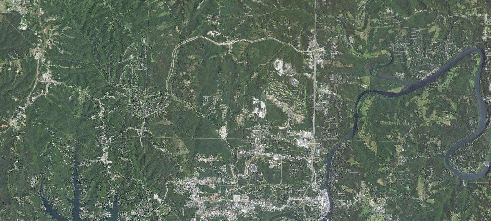 Map of America's Best Campground - Branson
