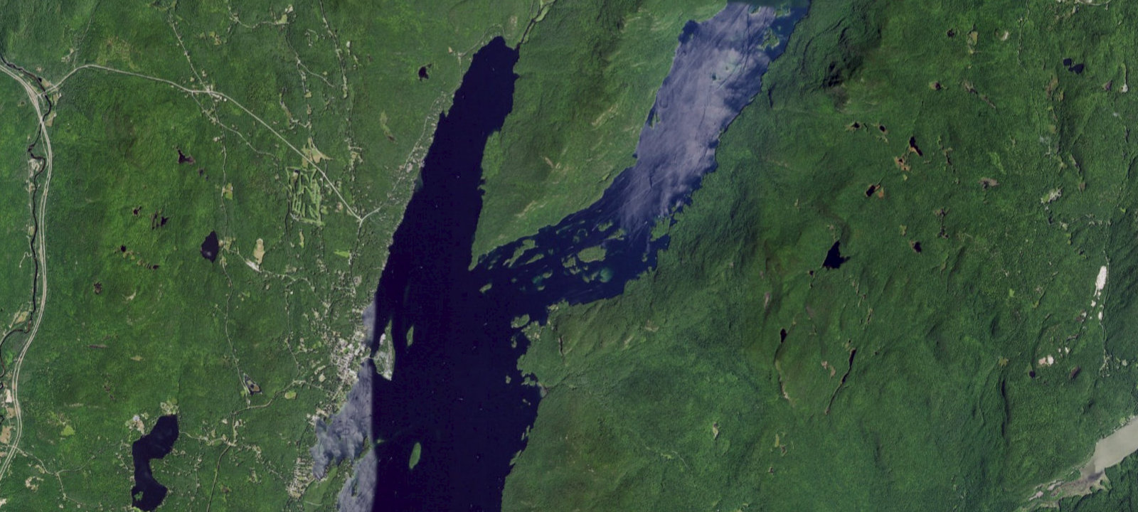 Map of Brush Island