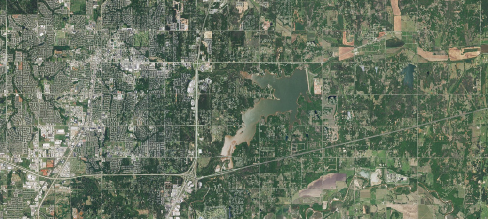Map of Scissortail Campground
