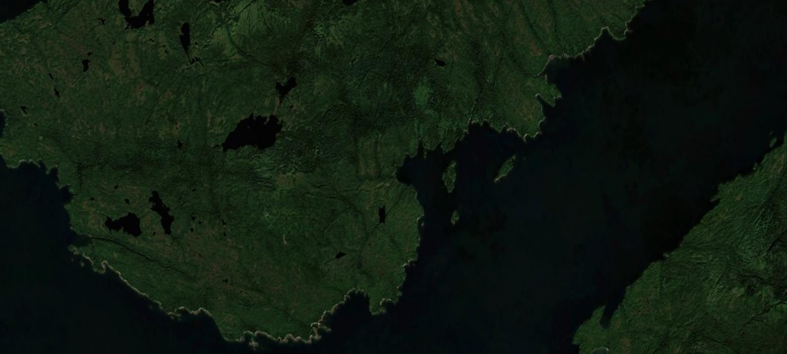 Map of Alava Bay Cabin