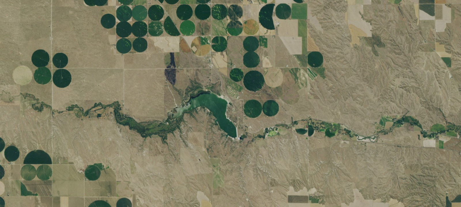 Map of Center Dam