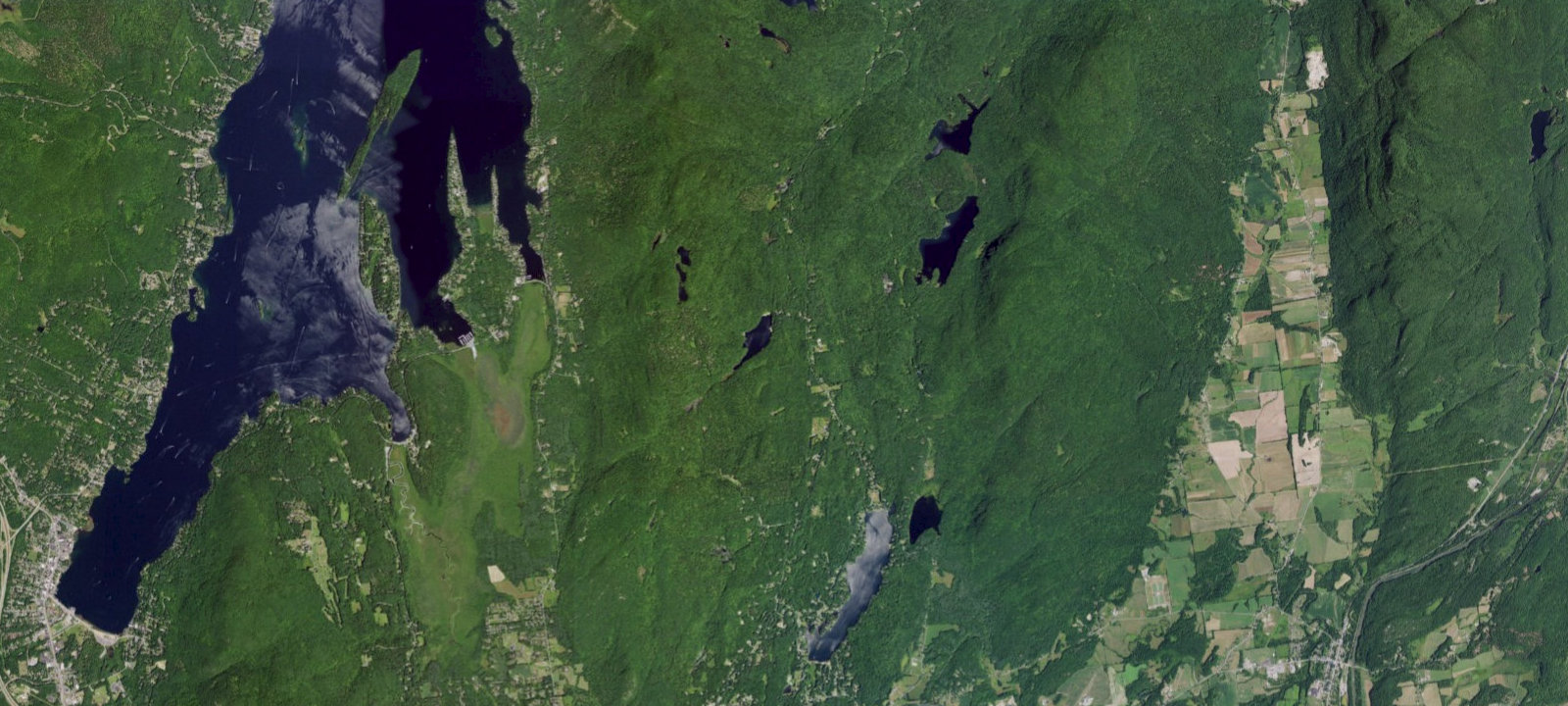 Map of Algonquin Lean-to site