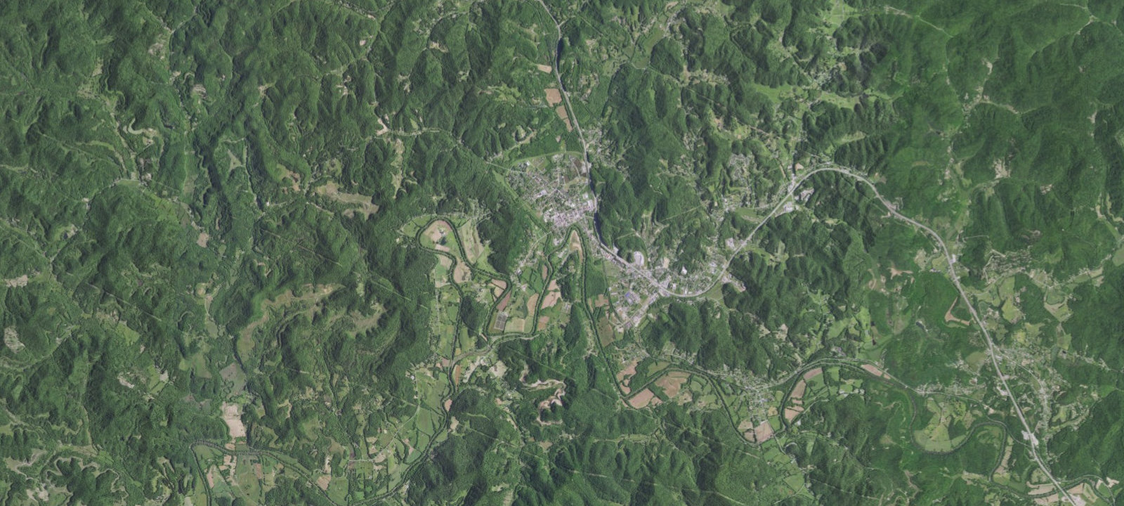 Map of Thompson Park
