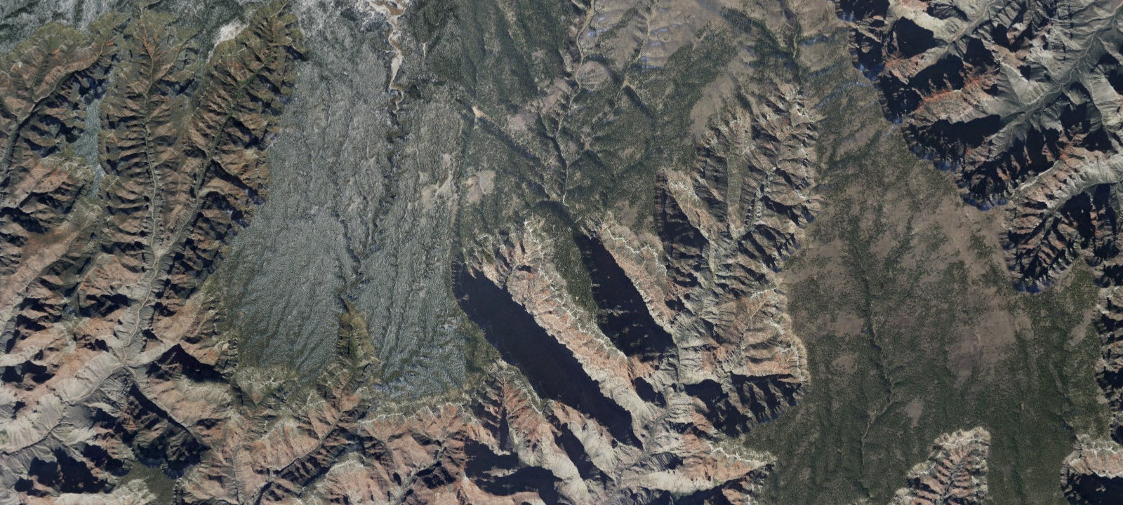 Map of North Rim Campground