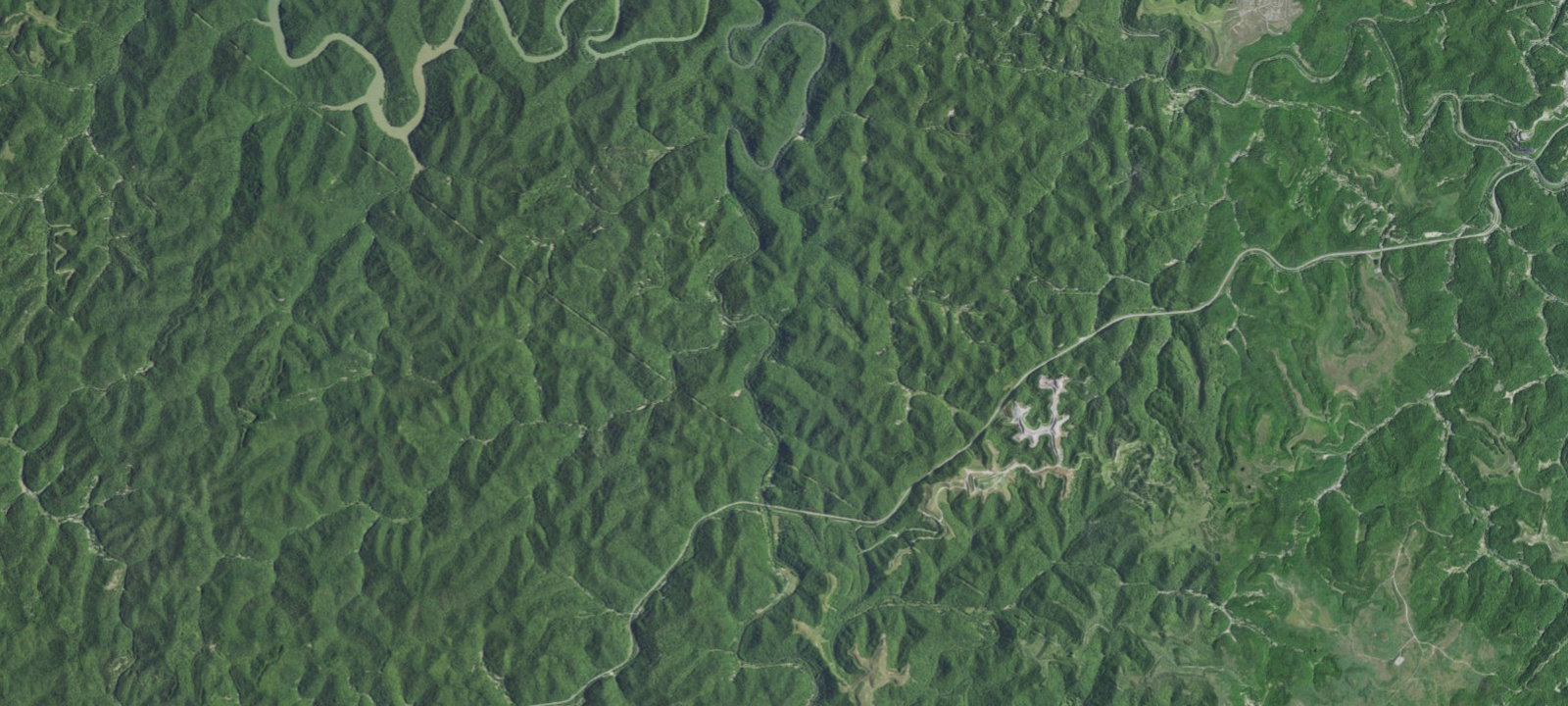 Map of Trace Branch Campground