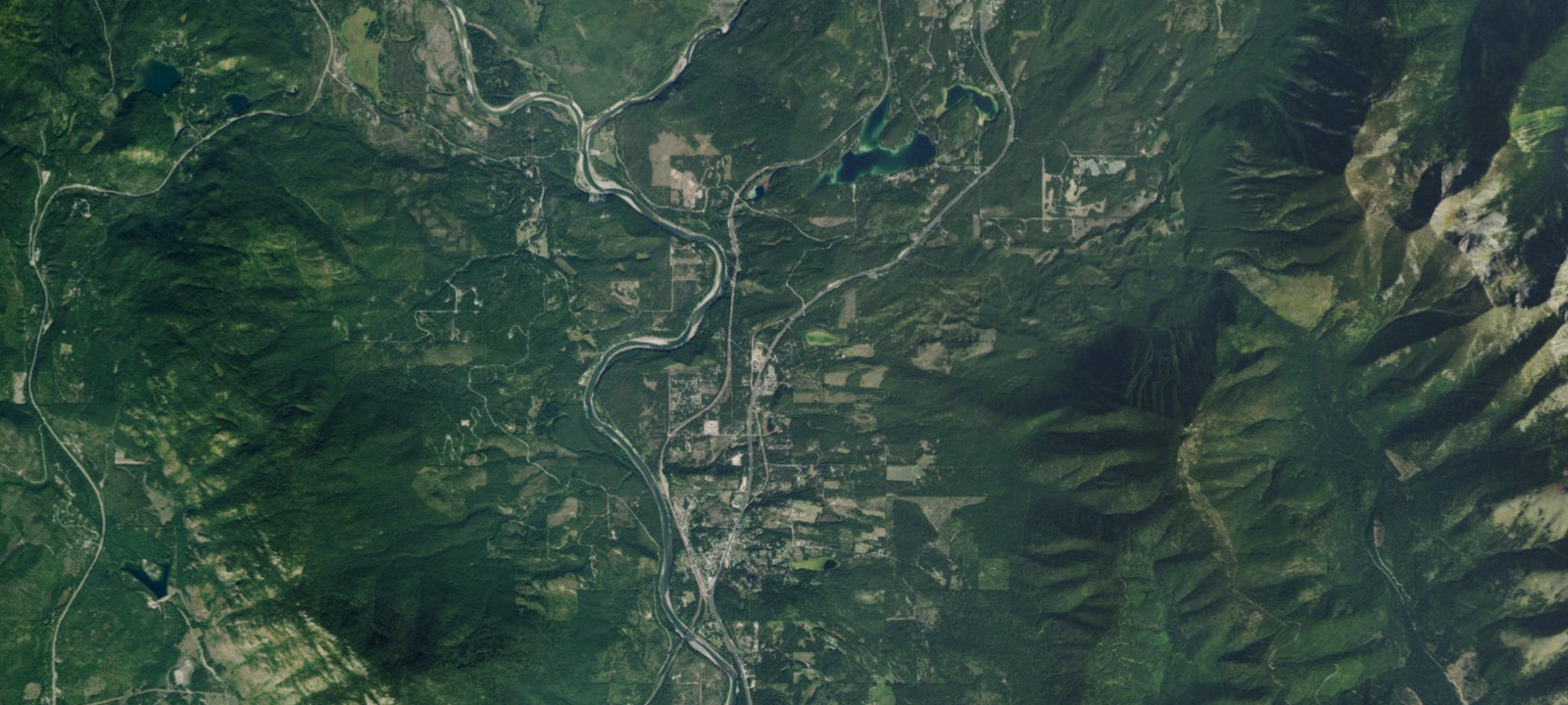 Map of Under Canvas Glacier