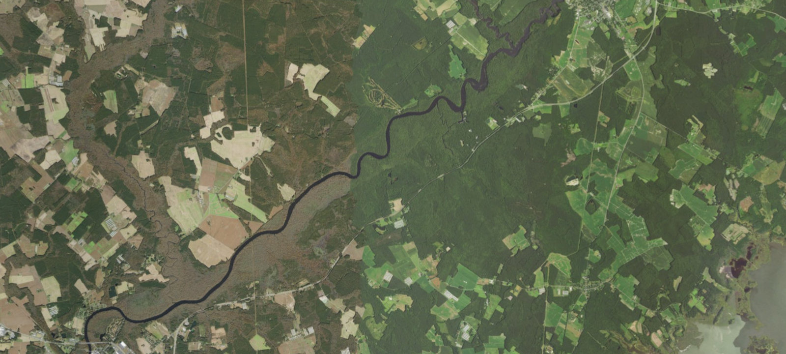 Map of Mattaponi Ponds Camping Area