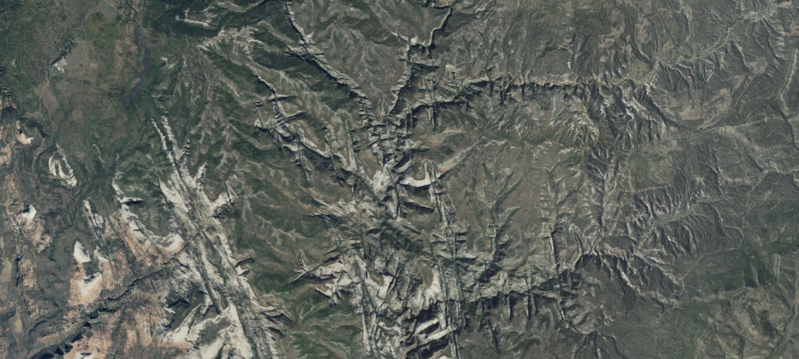 Map of Campsite 8 - Boulder Camp