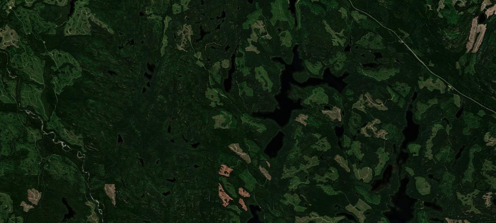 Map of Amor Lake Recreation Site