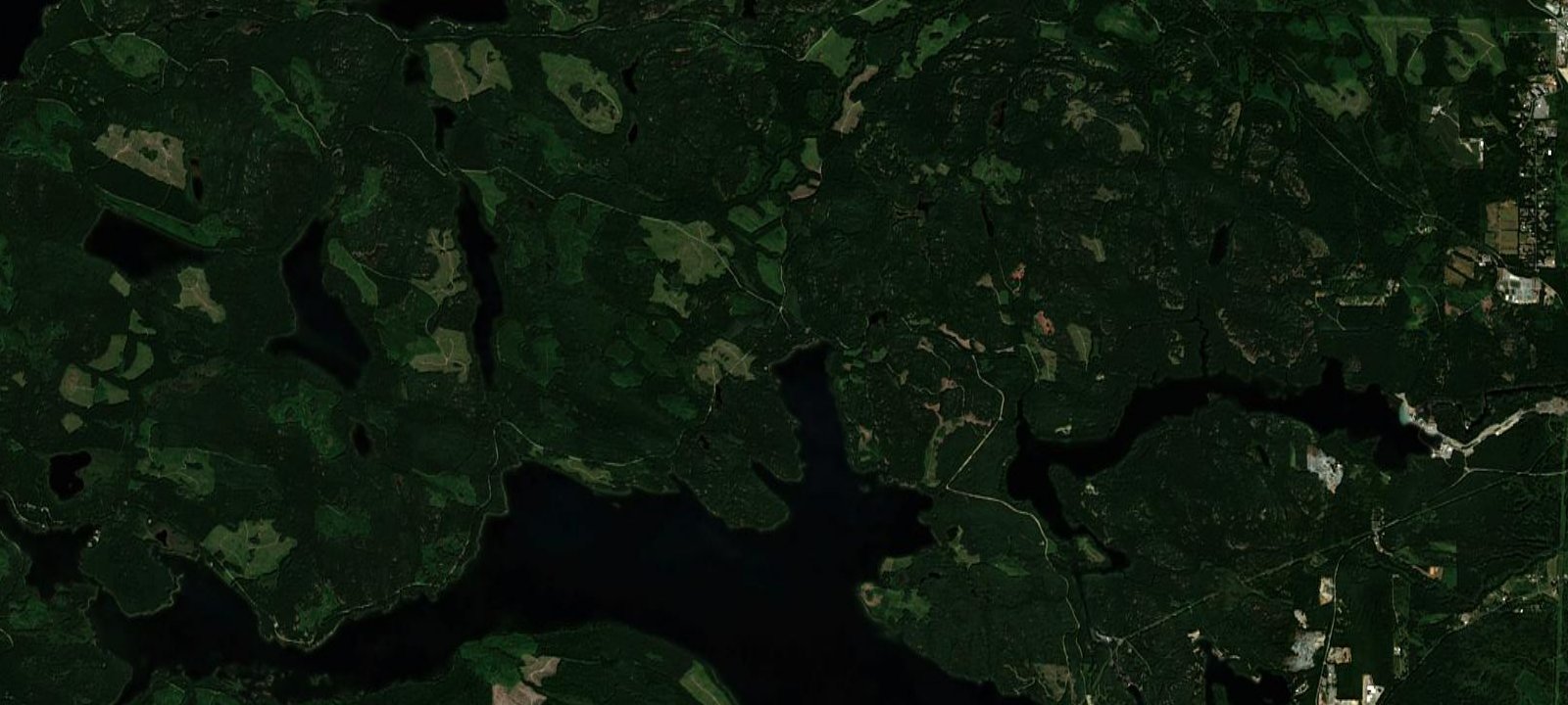 Map of Loveland Bay Provincial Park